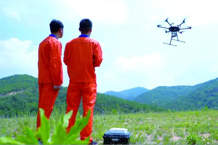 中宁无人机倾斜摄影巡检拍摄